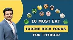 Top 10 Foods High in Iodine | Benefits of Iodine | What is Iodine? | Symptoms of Iodine Deficiency