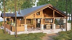 Exploring a Cozy Log Cabin in the Woods| Off-Grid Cabin