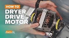 How to replace the drive motor part # DC31-00055G on your Samsung dryer