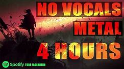 4 Hours of Melodic Metal - No Vocals