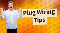 Can you wire a plug with only 2 wires?