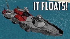 Space Engineers - S4E37 'Patrol Boat Updated to Water 3.0'