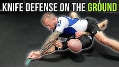 Knife Defense Tactics On The Ground | Jiu Jitsu For Self Defense