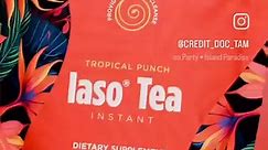 I don’t know if you’ve heard but TLC has dropped a new flavor of Iaso Instant Cleansing Tea TROPICAL PUNCH 🥭🍒🫐. It’s available now. Click the link in my Bio to grab some before it sells out. It happened the last time with the Watermelon Tea #Cleansingtea #tropicalpunch | Tamara Glover
