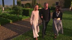 Sting and Trudie Styler, at home in Tuscany