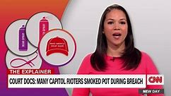 Documents reveal Capitol rioters smoking weed during breach