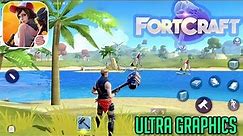 FORTCRAFT MOBILE - ULTRA GRAPHICS GAMEPLAY - iOS / ANDROID