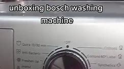 Unveiling Excellence: Unboxing the BOSCH Front Load Washing Machine | Goglides