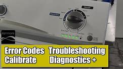 Kenmore Washer Troubleshooting - How to Find Error Codes & Recalibrate to Fix Your Washer
