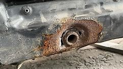 Rocker panel rust repair | Mercedes-Benz W124
