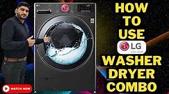 how to use lg washer dryer combo machine | lg washer dryer | fhd2112stb | fhd1508stb | fhd1057stb