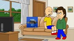 Caillou Gets an Onn. DVD Player/Grounded
