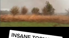 Absolutely insane Footage pt.1#storm#tornado#chase#wind