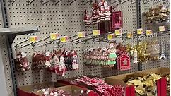 Christmas is starting to come out at Walmart!! So many scute ornaments!! #walmartfinds #walmartchristmas #christmasdecorations #christmas2023 #shopping | Creating Through Chaos