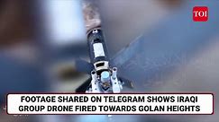 Israeli Air Bases Bombed: Iraq's Islamic Resistance Launch Barrage of Drones Inside Golan Heights