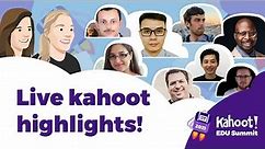 Kahoot! EDU Summit 2021- Highlights from the live kahoots!