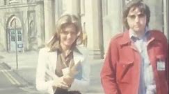 British Pathé - Olivia Newton John arriving at the 1974...