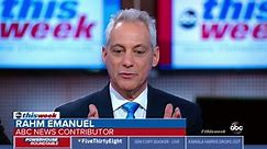 'It's not going to be a tough vote' to impeach Trump in House: Rahm Emanuel
