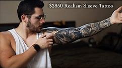 Full Sleeve Tattoo Tour - Pricing, Pain, Meaning - Realism Sleeve Tattoo