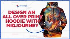 Design an All Over Print Hoodie with Midjourney - Print on Demand Tutorial