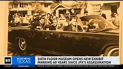 Museum opens new exhibit marking 60 years since JFK's assassination