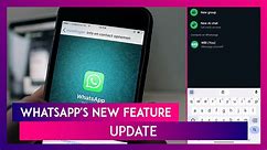 WhatsApp New Feature: Messaging App Testing New Feature That Will Let Users Search By Their Username