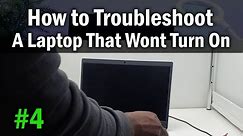 How to Fix or Troubleshoot a Laptop That Won’t Turn On [#4] (Nothing Works)