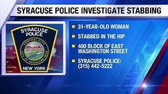 Syracuse police investigating Washington Street stabbing