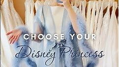 Let’s pick your Disney Princess wedding dress, Pt. 3 #disneyprincess #disneybride