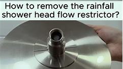 Have you ever wanted to remove the water restrictor from your shower head? Here’s how! #shower #howto #diy #doityourself #showerheads #fyp #remodel | Bright showers