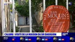 Caluire-et-Cuire : visite de la maison du Dr Dugoujon, où Jean Moulin a été arrêté par Klaus Barbie