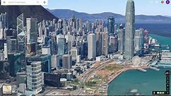 Google Maps 新功能！香港加入 3D 地圖可高空睇立體景象