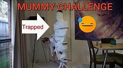 Weird mummy challenge ( Toilet Paper )