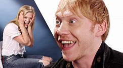 Surprise Staring Contest With Rupert Grint