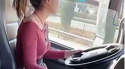 Chinese lady bus driver|| she has been driving more than 5 years on expressway ||Youtube short