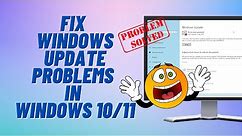 Fix Windows Update Problems in Windows 10