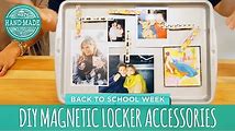 DIY Locker Decorations with Magnets - Fun and Easy Ideas