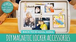 DIY Magnetic Locker Accessories - Back to School Week - HGTV Handmade