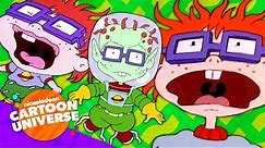 Every Time Baby Chuckie Finster Freaks Out! 😳 | Rugrats | Nickelodeon Cartoon Universe