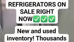 BIG SALES GOING ON TODAY!🏁 We've got New and Used for AMAZING PRICES! 🛡 Washers Starting at $220‼️ Dryers Starting at $210‼️ Refrigerators Starting at $239‼️ Ranges Starting at $229‼️ EVERY Purchase Comes with Warranty! Here at Matt's we will give 110% to ensure you quality, service and satisfaction!🌟 We've got Delivery and installation, leasing and 0% interest 12 month financing!!‼️ Give us a call or DM to see what we have in stock and how we can help you upgrade and save!🎯 | Matts Used App