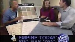 Empire Today Pre Holiday Sale Carpet Commercial 2007