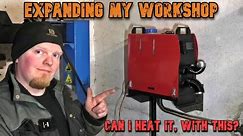 Can i Heat my Workshop, with this little Diesel Heater?
