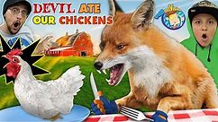 WILD FOX vs. OUR CHICKENS 😩 Spoiler: Chix didn't make it! (FV Family Vlog)