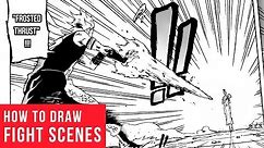 How To Draw Fight Scenes