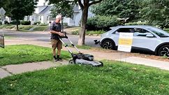 4 year old electric Ego Mower still going strong!