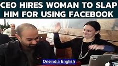 Indian American CEO hires woman to slap him for using Facebook, Elon Musk impressed | Oneindia News - video Dailymotion
