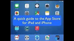 Quick guide to App Store for iPhone and iPad