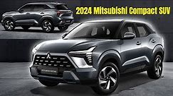 2024 Mitsubishi compact SUV Design Revealed Ahead Of August 10 Debut