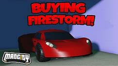 BUYING FIRESTORM!! (BEST CHEAPEST CAR?) | Mad City (ROBLOX)