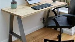 Bespoke rustic handmade furniture for the home and office. Custom made from solid wood to your exact specifications and colour. https://www.handmadeinbucks.co.uk #handmade #workfromhome #solidwoodfurniture #liveedgefurniture #liveedge #custommade #officefurniture #diningtable | Handmade in Bucks